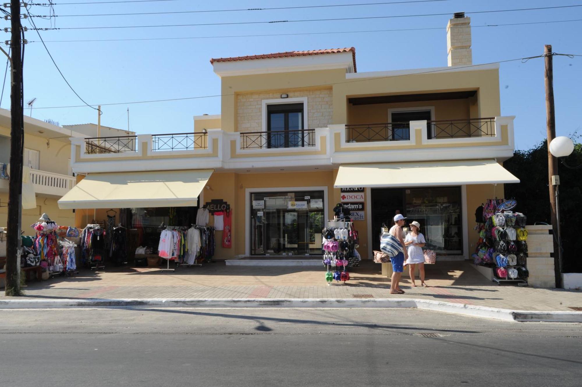 Aparthotel Georgina à Agia Marina Extérieur photo